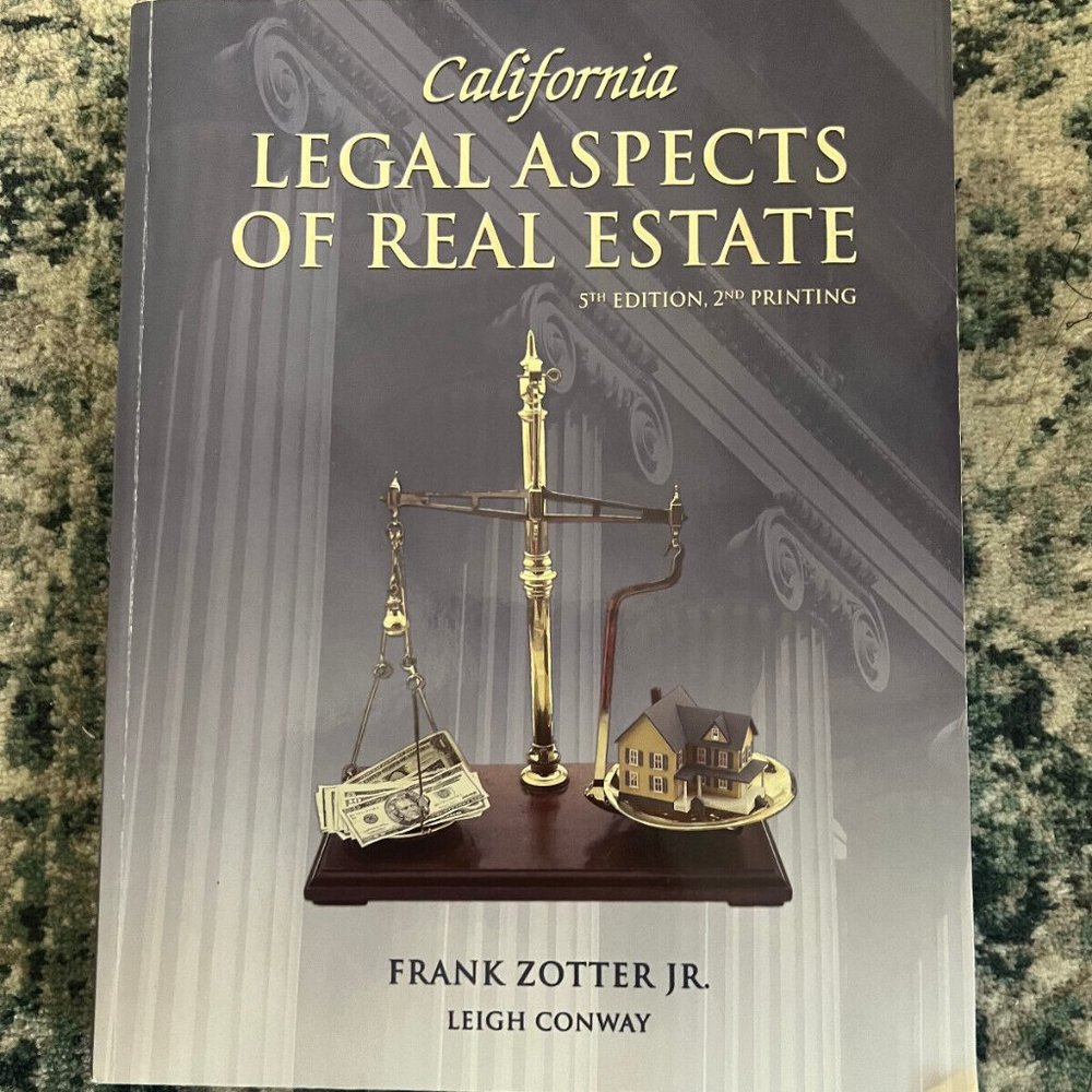 BOOK: California Legal Aspects of Real Estate